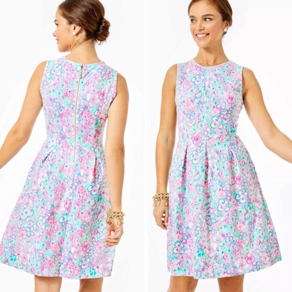 NWOT Lilly Pulitzer Kinsey Sleeveless Dress in Love Bug Pockets XL